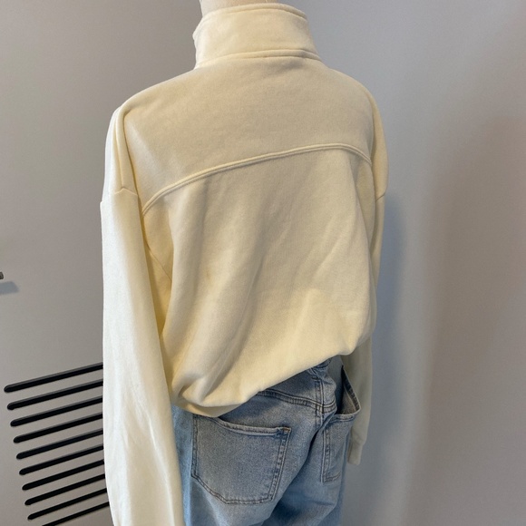 Yellow Quarter Zip Sweater - Picture 6 of 7